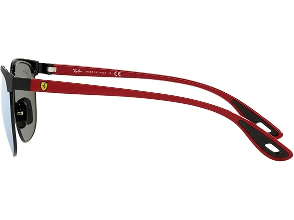 Ray-Ban Unisex RB3698M Scuderia Ferrari Collection Square Sunglasses