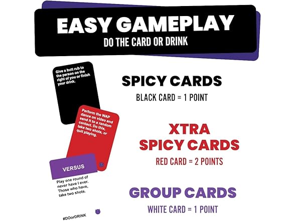 Do or Drink Naughty Edition Game