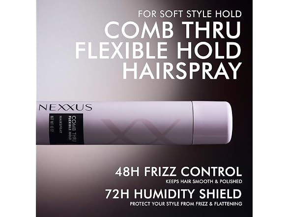 Nexxus Flexible Hold Hairspray Comb Thru