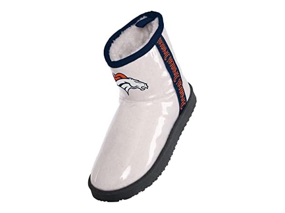 BRONCOS Sherpa Rain Boot (Womens Large)