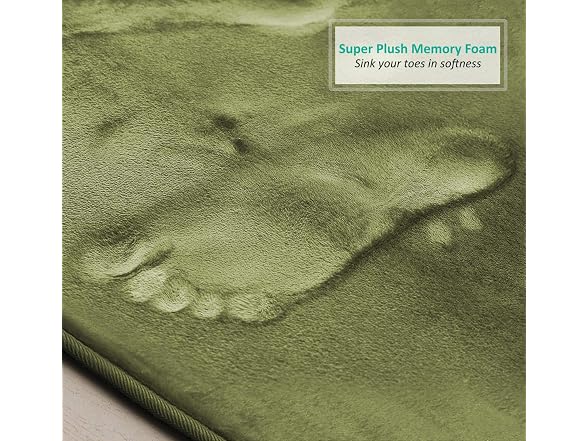 Clara Clark Bathroom Rugs, Ultra Soft Plush