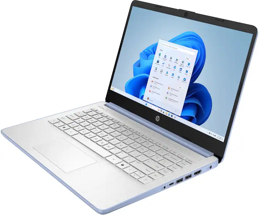 HP 14" N150 4GB 128GB UFS Sky Blue Win11 Laptop - Gallery 7