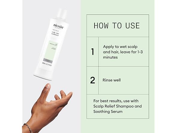 Nioxin Scalp Relief Conditioner, 6.7 oz