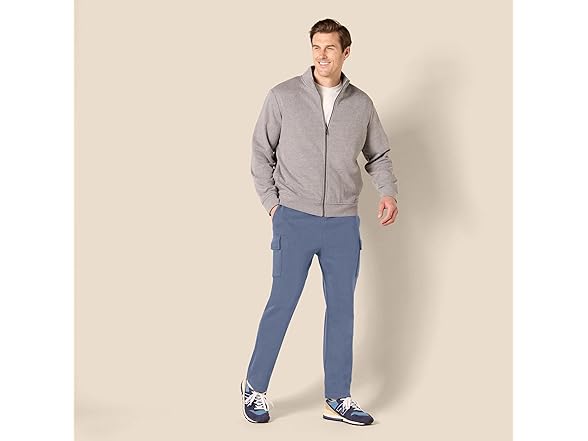 Amazon Essentials Mens Cargo Fleece Sweatpants