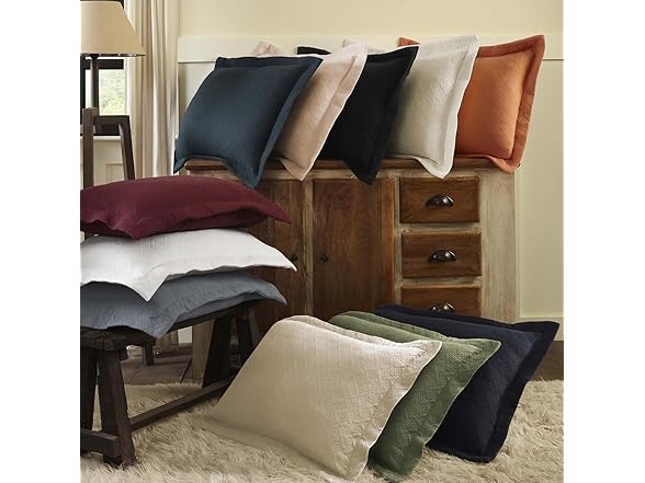 Superior Cotton Lightweight Bedspread Set, Basketweave Matelass