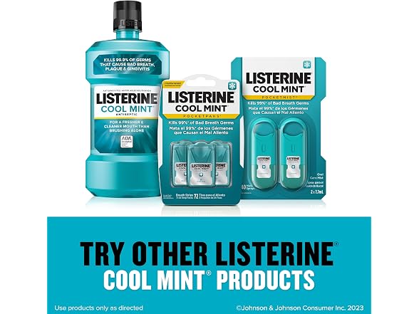 Listerine Cool Mint Pocketmist Oral Care Mist