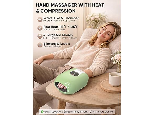 JZBRAIN Hand Massager