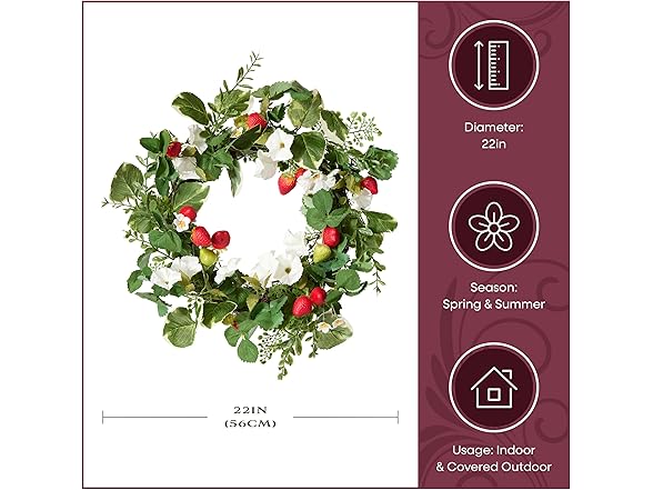 National Tree Company Artificial Spring Wreath