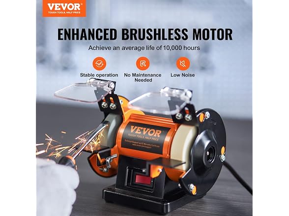 VEVOR Jewelry Polisher, Bench Grinder