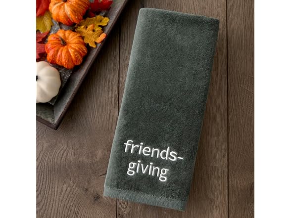 SKL Home Thanksgiving/Fall Friendsgiving Hand Towel Set-2pc