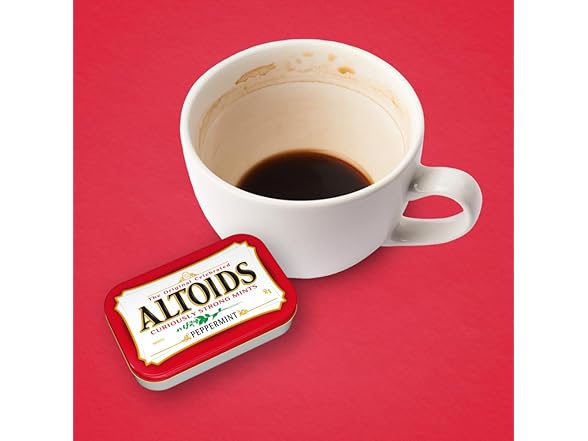 ALTOIDS Peppermint Breath Mint Tins, 3.52 Oz (Pack of 2)
