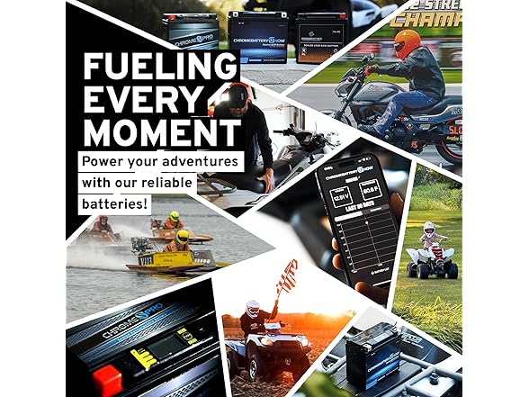 CB CHROMEBATTERY 20L-BS Maintenance-Free