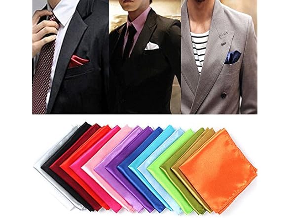 Boolavard Satine Solid Handkerchief