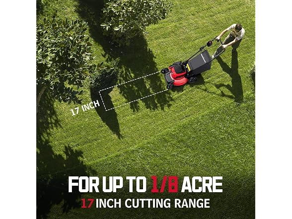 PowerSmart Electric Cordless Lawn Mower