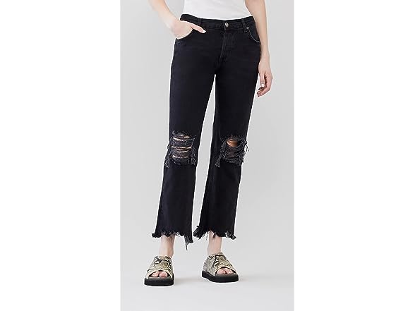 Free People Women (25) Maggie Mid Rise Jeans