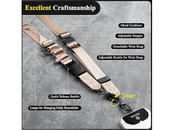 Ominia Adjustable Crossbody Phone