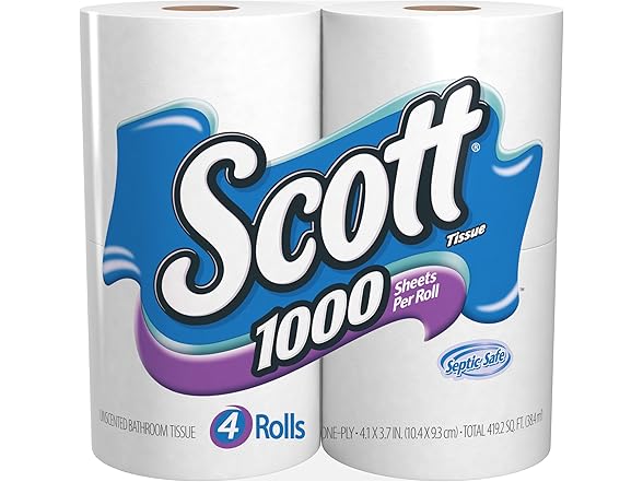 Scott 1000 Bath Tissue (16pk)