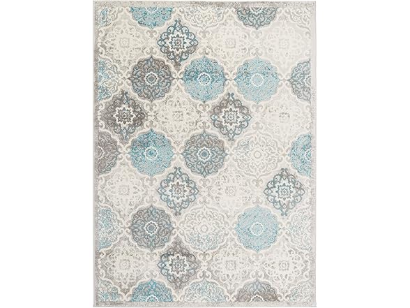 Home Dynamix Boho Andorra Transitional Damask Area Rug