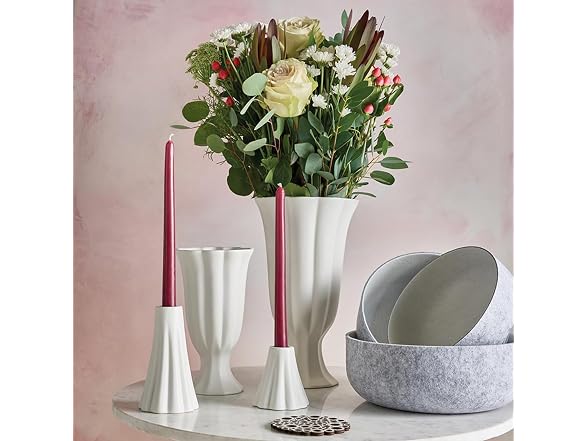 47th & Main Set of 3 Decorative Felt Bowls