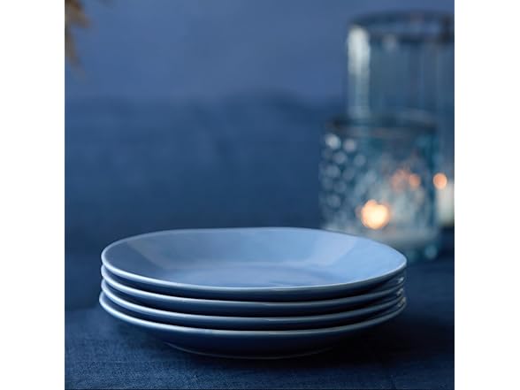 Cloudy Sky Stoneware Dinner Plates 11"