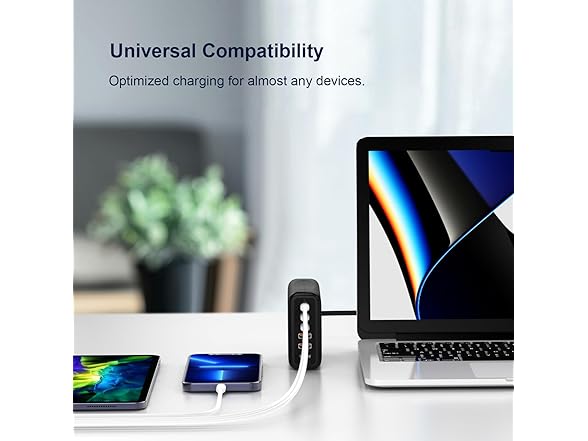 YCYD-LTC USB C Charging Station 120W