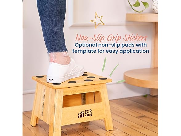 ECR4Kids Folding Step Stool with Handle