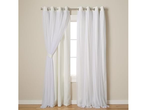 TOWN & COUNTRY LUXE Double Layer Indoor Curtains