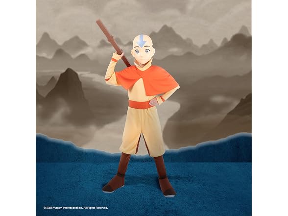 Avatar Aang Official Youth Costume (S)