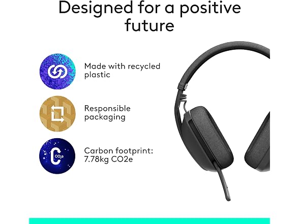 Logitech Zone Vibe 100 Wireless Headphones