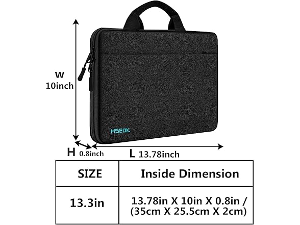13-14" Laptop Case Briefcase 2 Pack