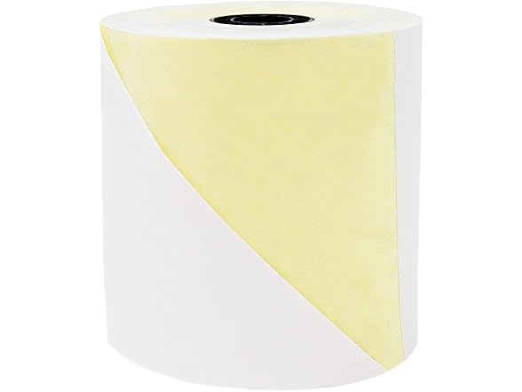 Two Ply Carbonless Rolls, 50 Rolls