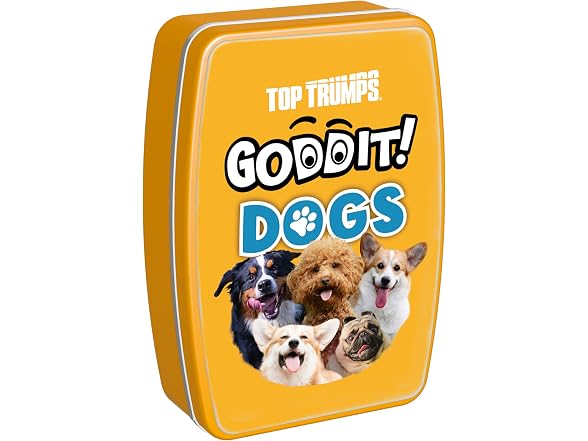 Top Trumps Dogs Goddit! Card Game for Kids and Adults