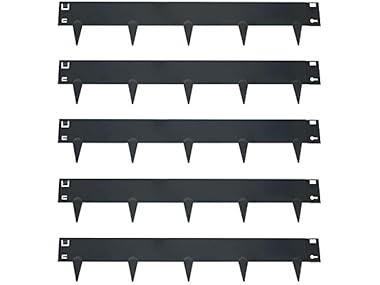 $42.99, Was $86.95, 50% Off! 16.7' Metal Landscape Edging Border, 5 Pack- Choose Color dealfomo