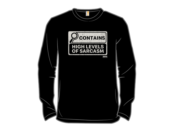 Contains High Levels Of Sarcasm