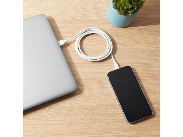 Amazon Basics 2-Pack Apple MFi Certified USB-A to Lightning Cable