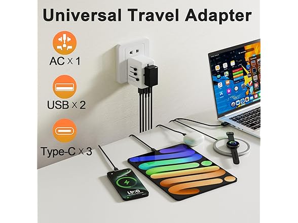 Oviitech 35W Universal Travel Adapter