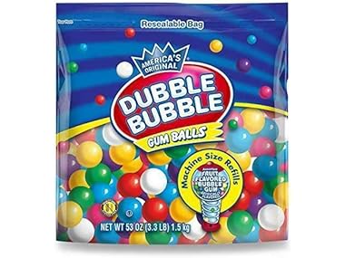 $9.99, Was $24.70, 59% Off! Dubble Bubble Gumball Refill Bag dealfomo