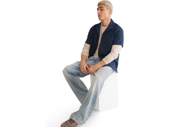 AEROPOSTALE Men (Med) Textured Shirt