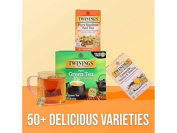 20CT Twinings of London Pure Rooibos Herbal Tea