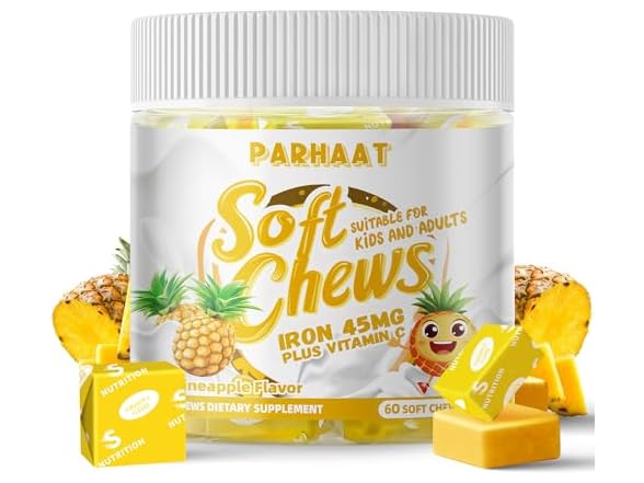 Parhaat Iron Soft Chew Supplement