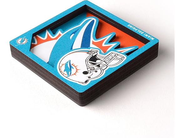 Miami Dolphins Logo Magnets