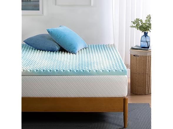 ZINUS 2" Swirl Gel Cooling Memory Foam Full Mattress
