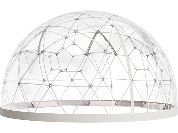 Garden Dome Tent, 12 x 7.2 ft Clear