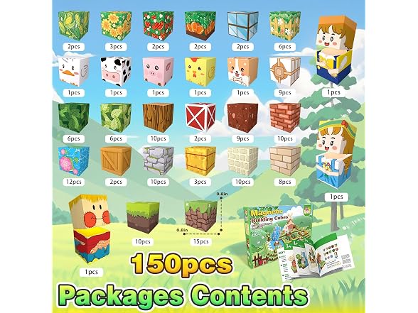 Rurvale Magnetic Blocks