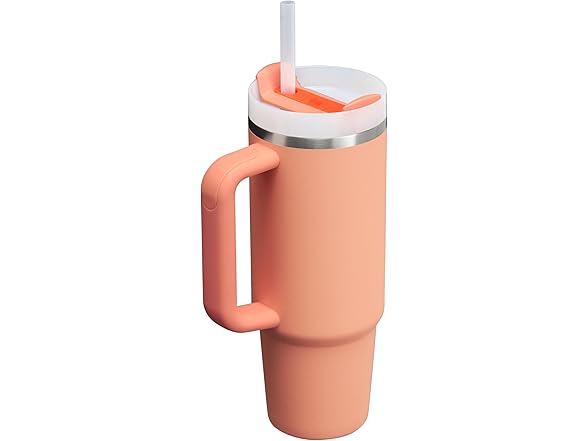 Stanley Quencher H2.0 Tumbler, 30 oz, Nectarine