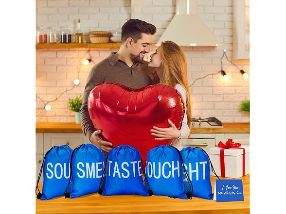 Bafeil 5 Senses Gift Bags 10pc Blue