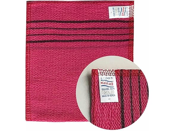 Korean Bath Exfoliating Washcloth Body