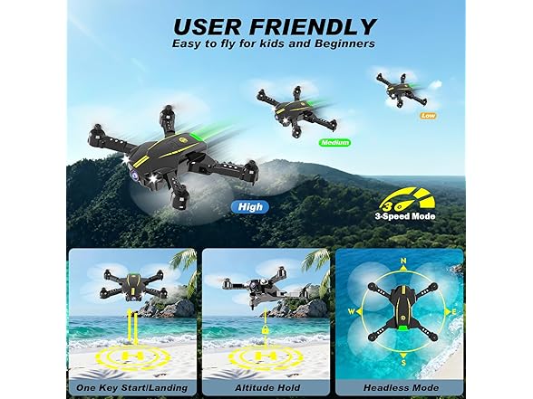 SOZUN Mini Drone for Kids Drones with Camera