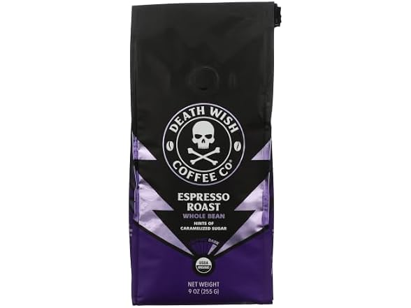 Death Wish Coffee Co Organic Espresso