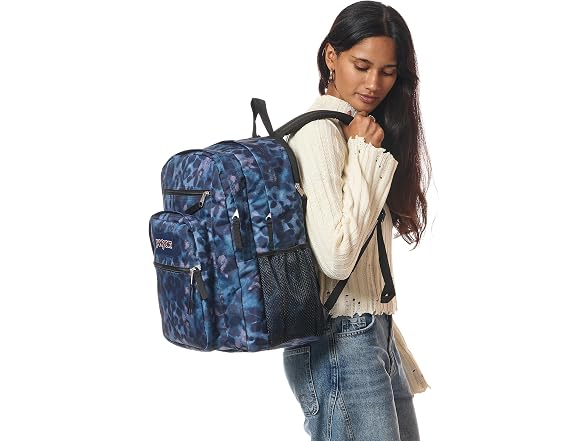 JanSport 34L Big Backpack Ghostly Florals